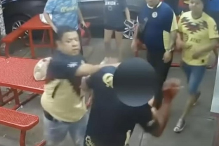 Así fue la golpiza de aficionados del América que provocó homicidio (VIDEO)