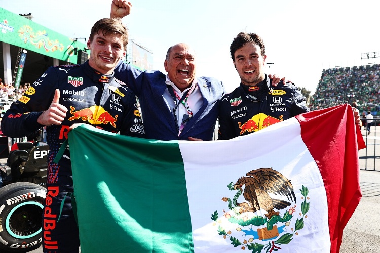 'Checo' Pérez quiere ir por un tequila tras su podio en México 