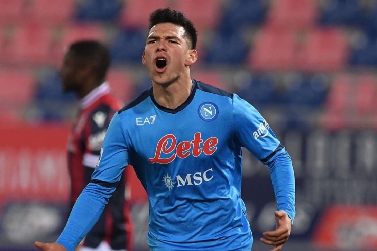 'Chucky' Lozano marca doblete en triunfo del Napoli (VIDEOS)