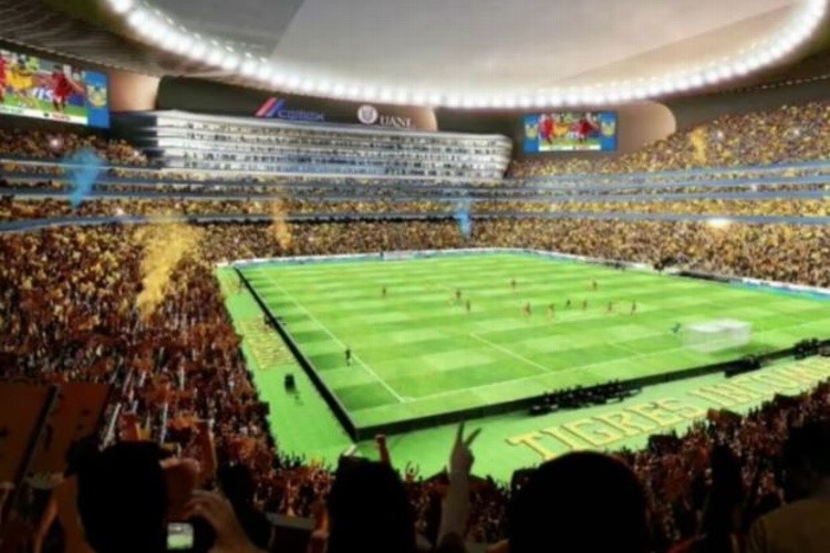Nuevo Estadio de Tigres no entra para Mundial en México