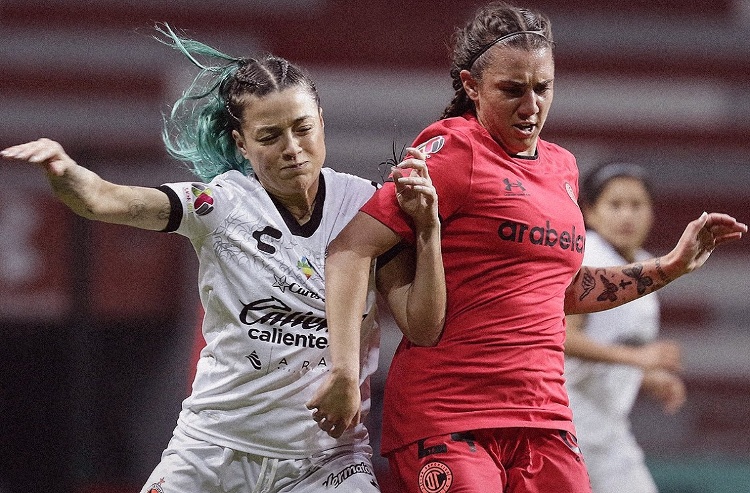 Toluca y Xolos empatan en partidazo femenil 