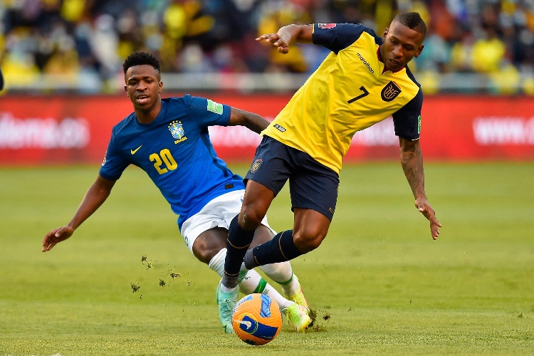 Ecuador le saca empate a Brasil en vibrante juego