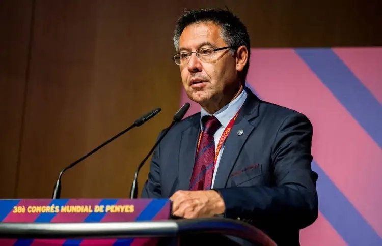 Fiscalía investiga gestión de Bartomeu en Barcelona 