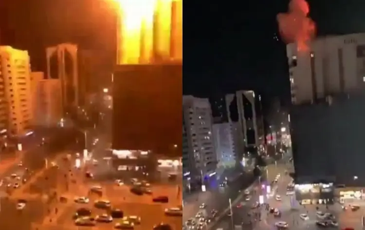 Explota hotel cerca de concentración de Rayados en Abu Dhabi (VIDEO)