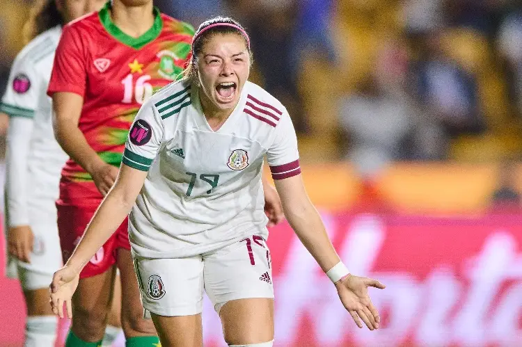 Tri Femenil arranca camino al Mundial 2023 con goleada de escándalo