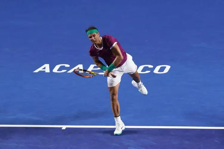 Rafael Nadal avanza a la siguiente ronda del Abierto Mexicano