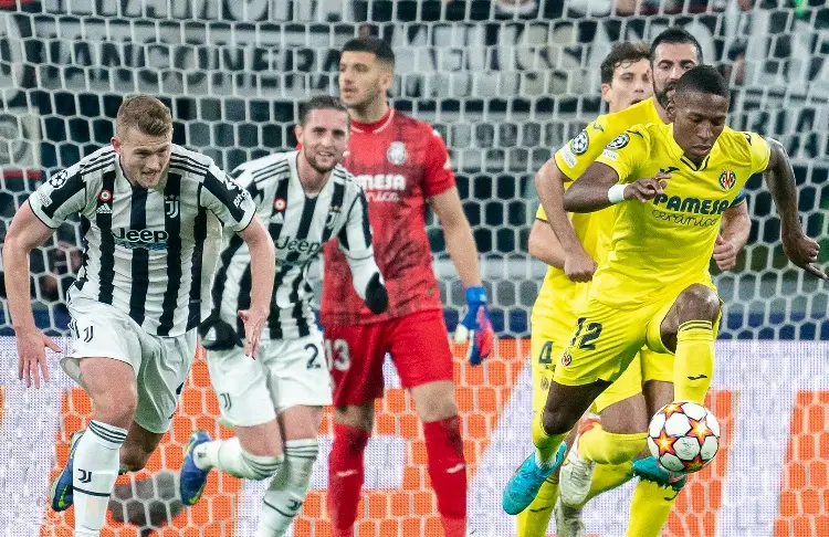 Villarreal humilla a la Juventus y avanza en la Champions
