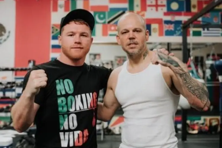 Residente visitó a 'Canelo' Álvarez (FOTO)