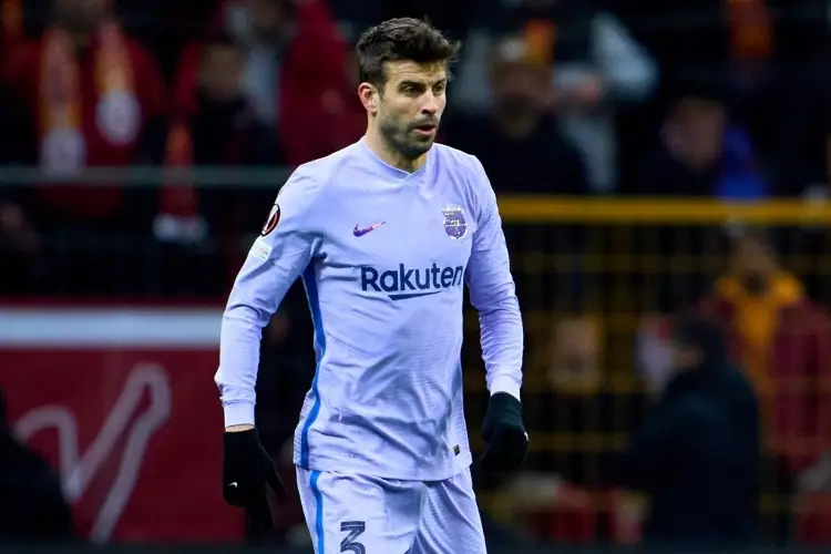 Piqué no juega la Europa League