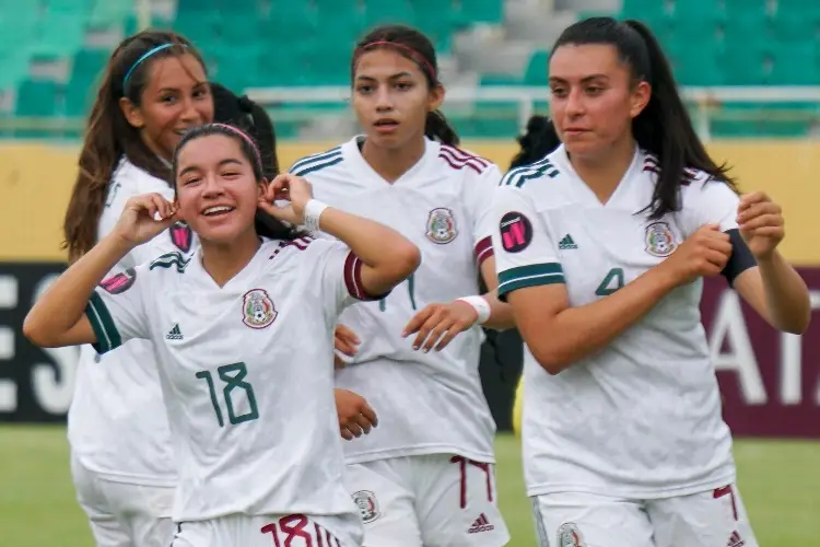 Tri Femenil Sub-17 golea 15-0 y avanza en el Premundial