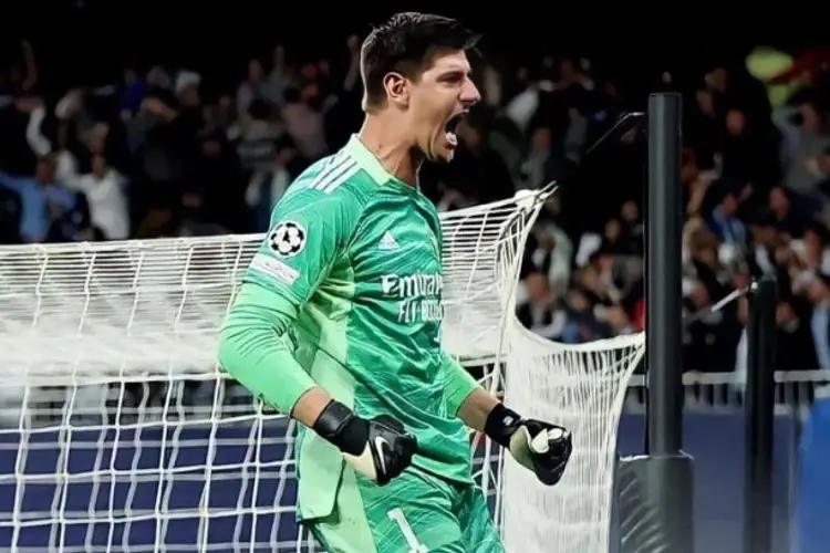 Courtois enfermo y es duda en el Madrid