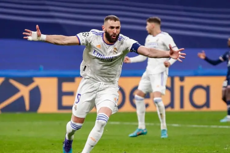 Benzema rompe marca y es el segundo mejor anotador del Madrid