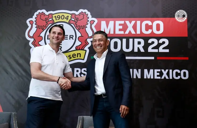 Toluca resalta importancia de enfrentar al Bayer Leverkusen