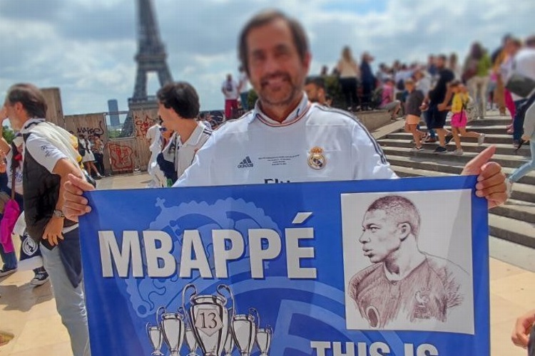 Afición del Real Madrid se lanza contra Mbappé en Francia (VIDEO+FOTOS)