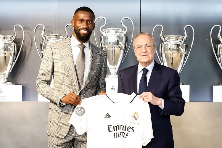 Rüdiger es presentado como nuevo jugador del Real Madrid