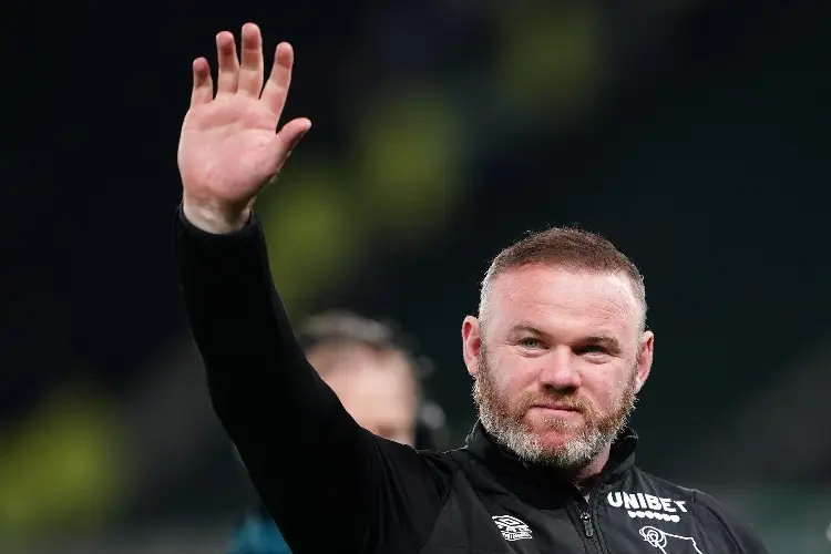 Wayne Rooney se despide del Derby County