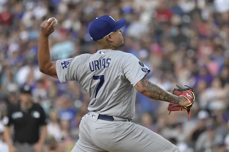 Julio Urías llega a 500 ponches en Grandes Ligas (VIDEO)