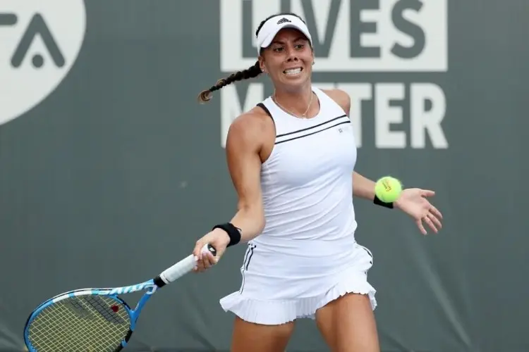 Mexicana Giuliana Olmos eliminada de Wimbledon