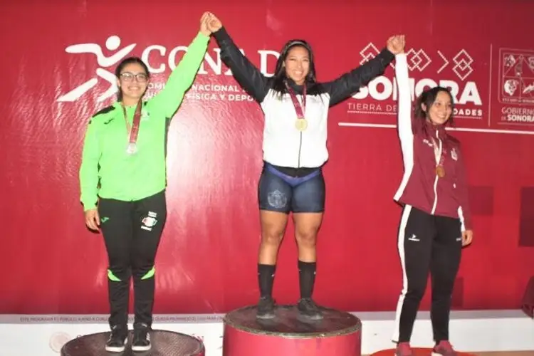 Cierran con broche de oro pesistas  femeniles en Nacionales Conade