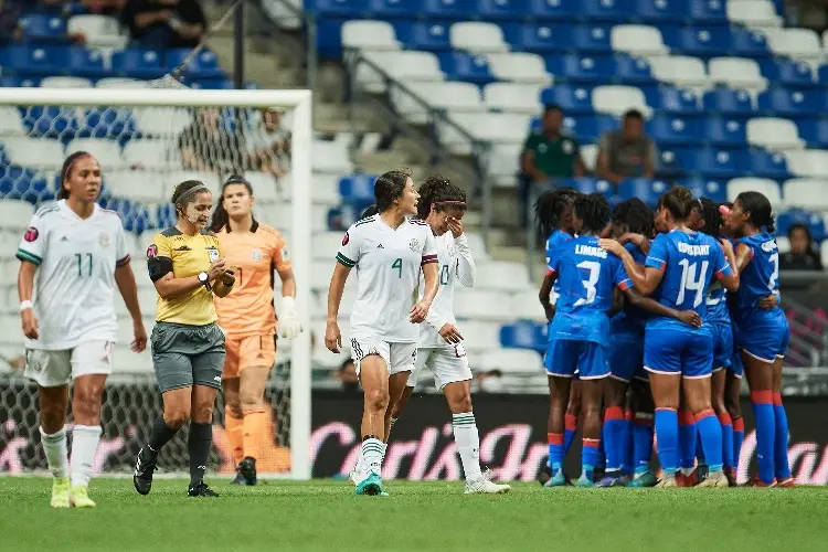 Haití humilla al Tri y las deja al borde de no ir al Mundial Femenil