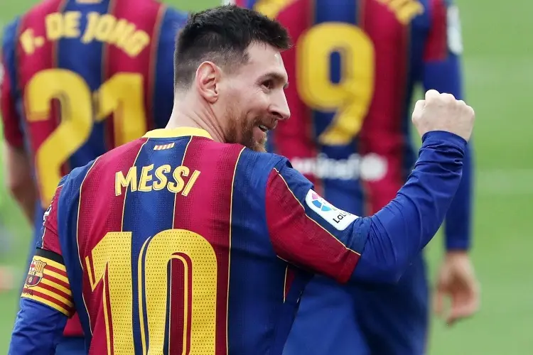 Laporta quiere que Messi se retire en el Barcelona 