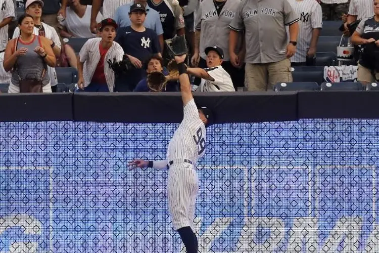 La magia de  Aaron Judge, atrapadón y conecta su 41 HR  (VIDEO)