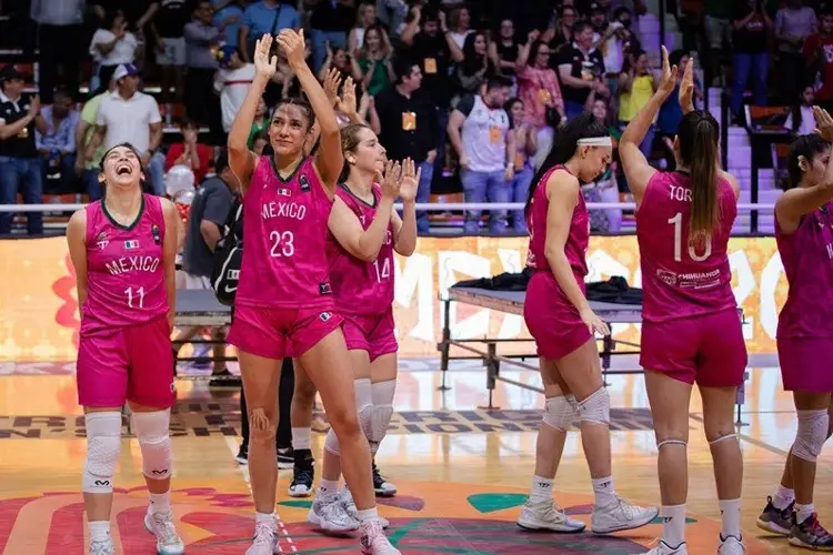 México es campeón en basquetbol femenil 