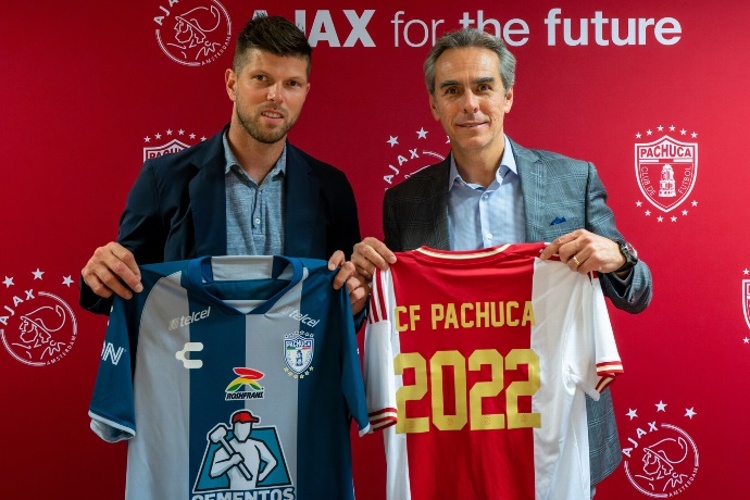 Pachuca anuncia convenio con el Ajax 