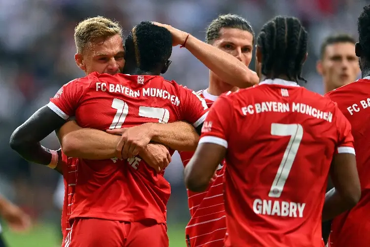 Bayern destroza al Frankfurt en comienzo de Bundesliga