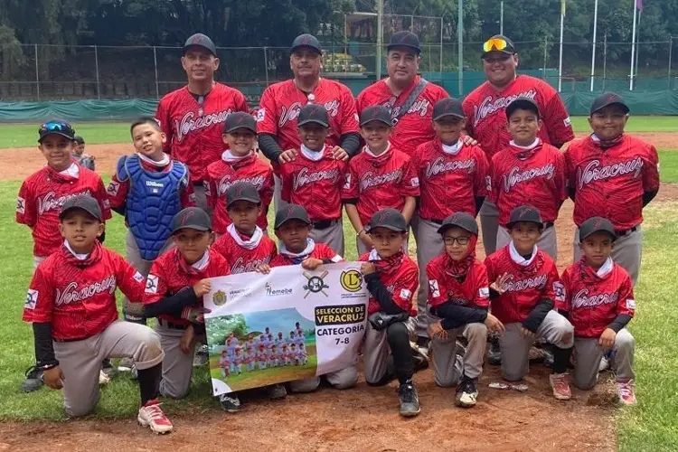 Veracruz finalista en nacional de beisbol 7-8 años