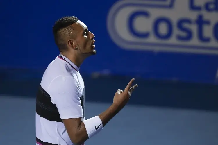 Kyrgios y su ataque de ira por ser eliminado del US Open (VIDEO)