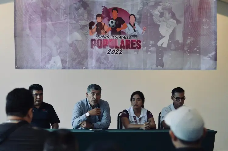 Inauguran los Juegos Estatales Populares 2022 