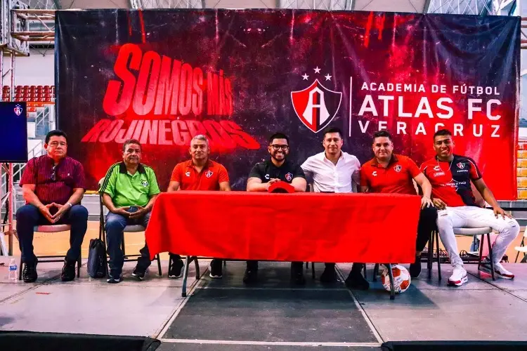 Atlas FC presenta Academia en Veracruz 