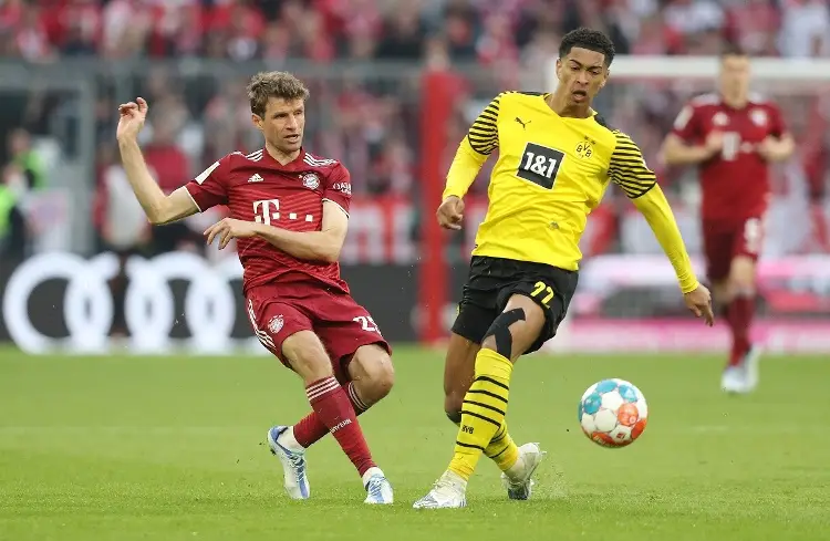 Borussia Dortmund le saca un agónico empate al Bayern Múnich