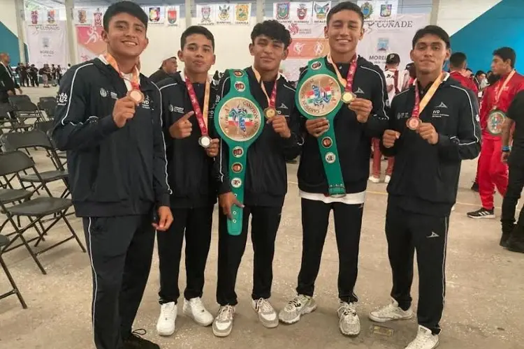 Histórica cosecha de medallas  en Boxeo y Futbol 6x6 