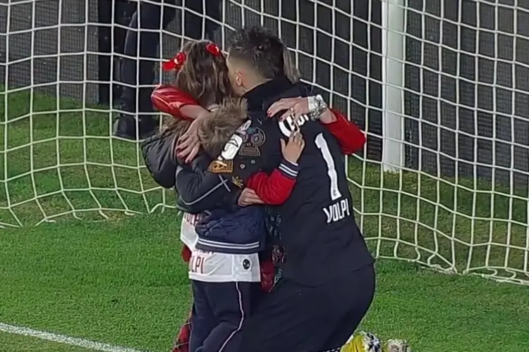 El emotivo momento de Tiago Volpi tras perder la Final (VIDEO)