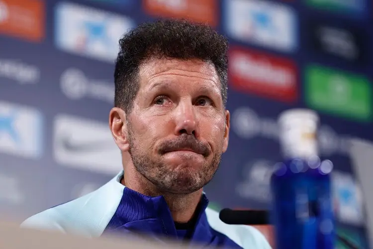 'Cholo' Simeone pide que solo lo dejen trabajar