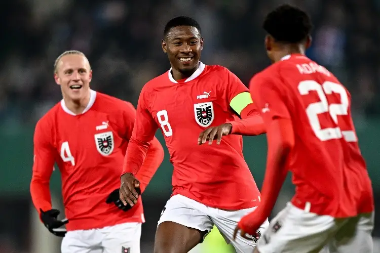 David Alaba comanda triunfo de Austria sobre Italia