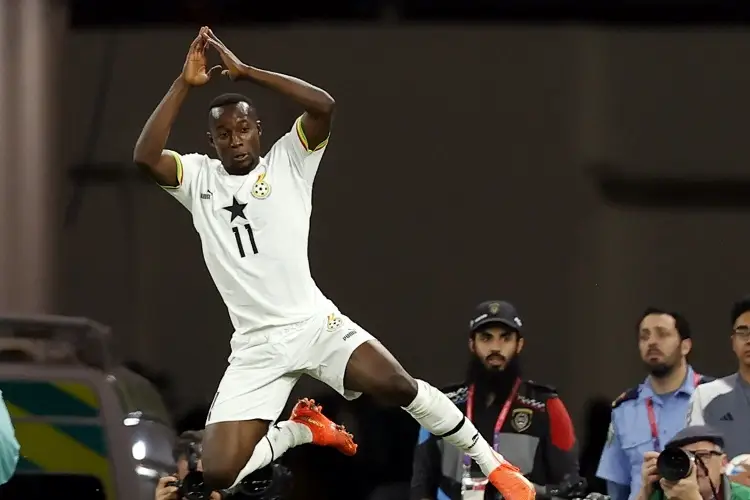 Jugador de Ghana anota, celebra como Cristiano Ronaldo y 'CR7' enfurece (VIDEO)