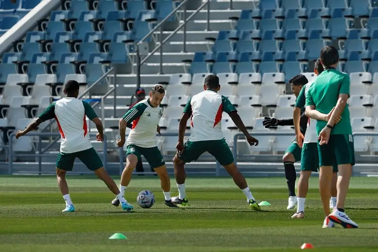 ¡México listo para jugar ante Argentina!