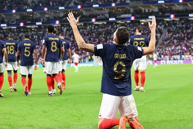 Giroud anota y ya es el máximo goleador en la historia de Francia 
