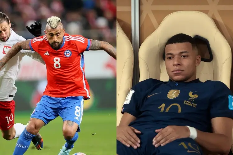 Arturo Vidal ataca a Mbappé tras perder final del Mundial