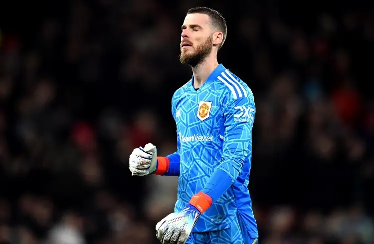 La impresionante doble atajada de De Gea que salva al United