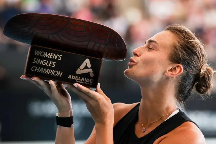 Sabalenka se consagra campeona en el Torneo de Adelaida