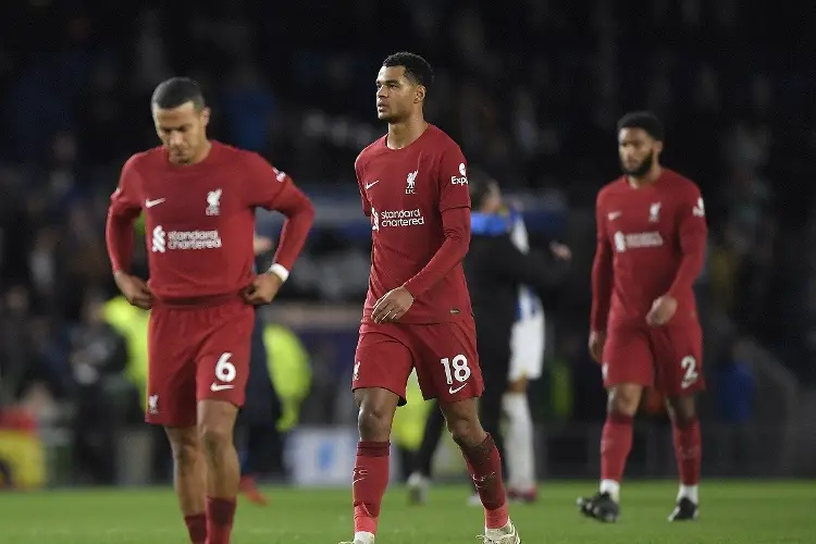 Liverpool es goleado por el Brighton