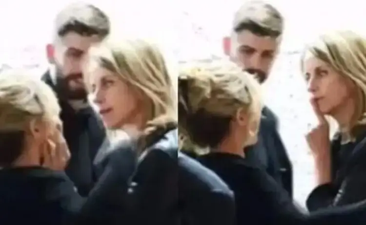 La mamá de Piqué trataba mal a Shakira (VIDEO)