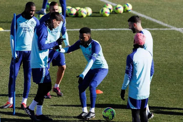 Atlético con bajas para jugar ante Osasuna