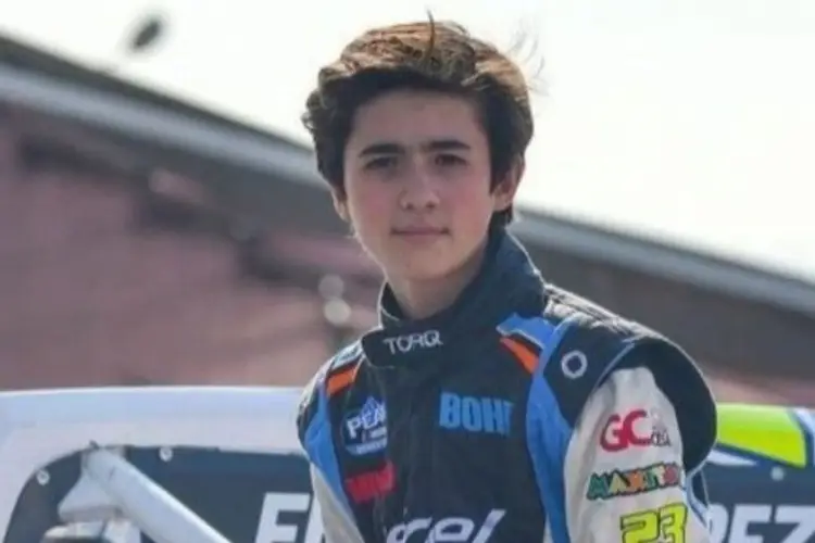 Muere piloto mexicano de Nascar, tenía 17 años (FOTO)