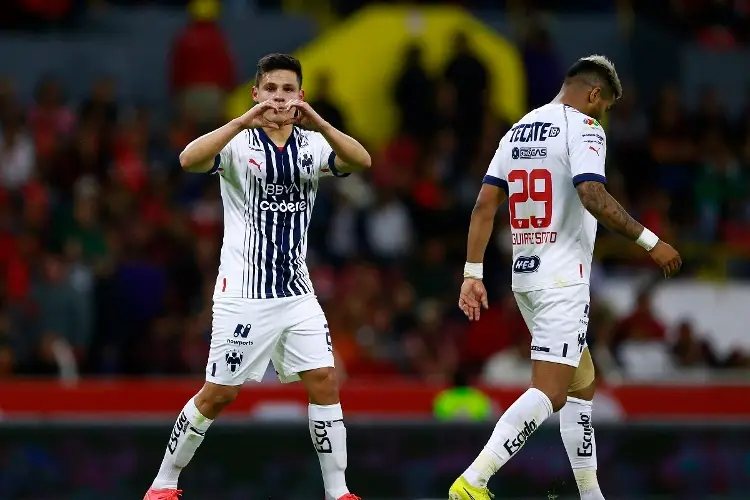 Monterrey le pega al Atlas y es nuevo líder de la Liga MX 