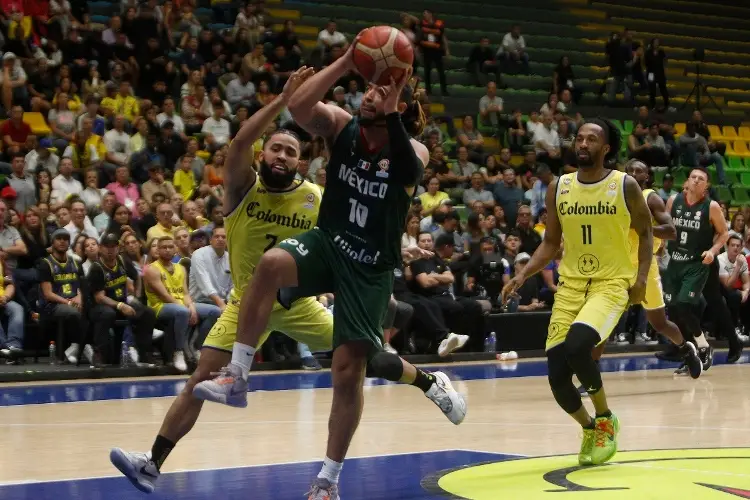 México vence a Colombia y sueña con ir al Mundial de Basquetbol 